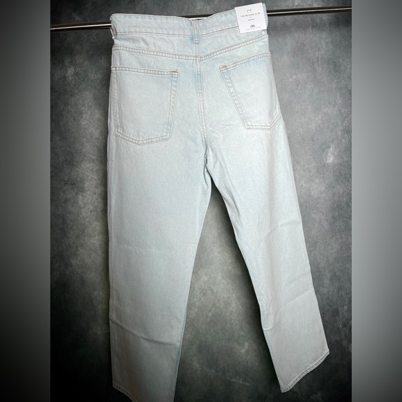 NWT Zara Black Blue Jeans - Picture 5 of 7